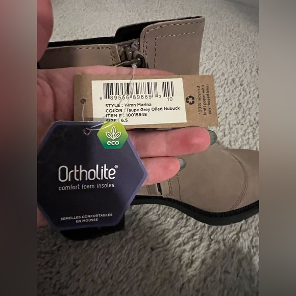 TOMS Marina Taupe Boots size 6.5 - Picture 7 of 7